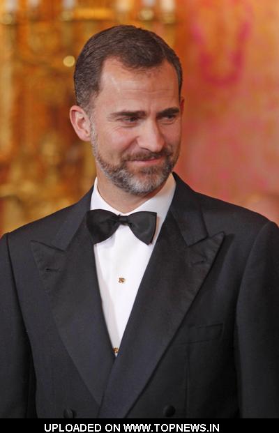 prince felipe of spain. Prince Felipe Official Visit