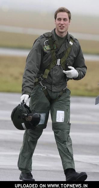 Prince William's First Solo Flight at RAF Cranwell in Lincolnshire, UK - January 16, 2008 Prince William's First Solo Flight at RAF Cranwell in Lincolnshire, UK - January 16, 2008