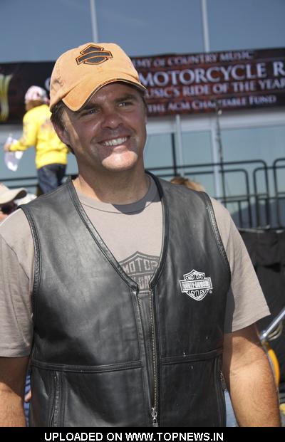 Richie McDonald at 5th Annual Academy of Country Music Charity Motorcycle Ride