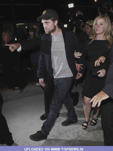 Robert Pattinson outside the Trousdale nightclub for an Emmy Awards after party