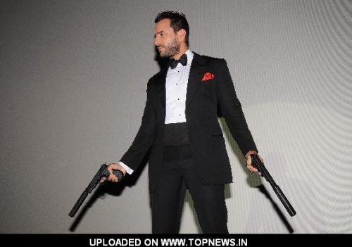 Saif Ali Khan at the Agent Vinod Press Conference