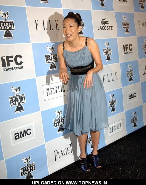 Sandra Oh at 2009 Film Independent's Spirit Award Nominations Press Conference