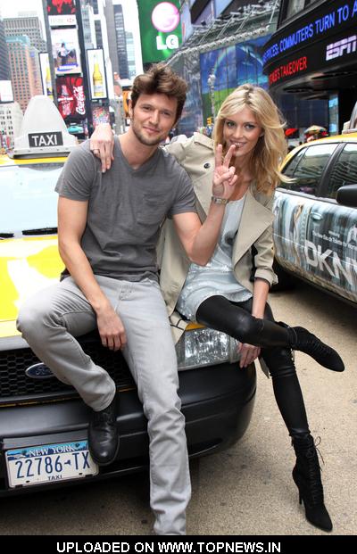 Sasha Knezevic and Anja Rubik at DKNY Eau de Toilette for Women Launch at