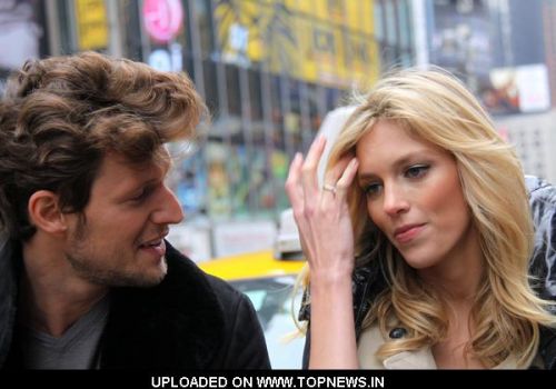 Anja Rubik and Sasha Knezevic Anja Rubik and Sasha Knezevic