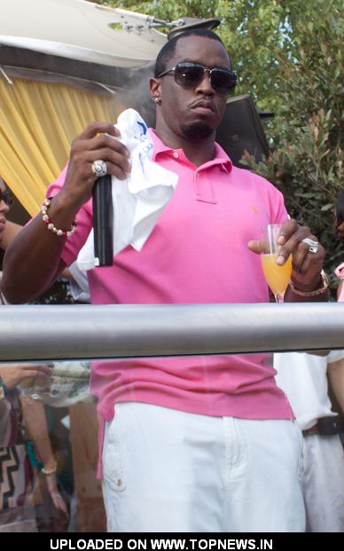 Sean "P. Diddy" Combs Hosts a Pool Party at Palms Pool & Bungalows in Las Vegas Sean "P. Diddy" Combs Hosts a Pool Party at Palms Pool & Bungalows in Las Vegas