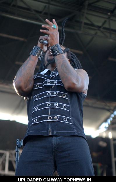 Sevendust at Rock on the Range 2008 - Day 2     
