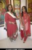 Shabana Azmi at Preksha Lal art exhibition, Kala Ghoda in Mumbai