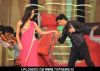 Bollywood stars Shah Rukh Khan and Katrina Kaif performs at 18th Colors Screen Awards