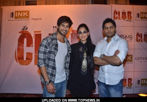 Shahid Kapoor at Le Club Musique launch at Trident