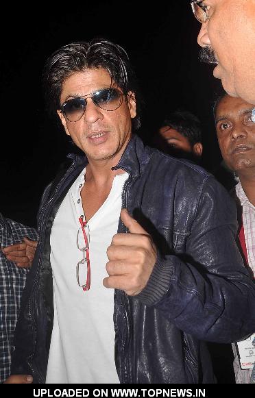 Shahrukh Khan snapped at Mumbai International Airport