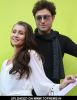 Bollywood actors Shiney Ahuja and Julia Bliss in New Delhi to promote their film "Ghost"
