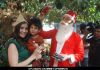 Actor Shiney Ahuja turns Santa at Andheri