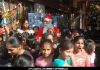Actor Shiney Ahuja turns Santa at Andheri