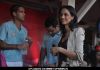 Angela Johnson and Siddharth Mallya at Kingfisher Rugby match in Bombay Gymkhana