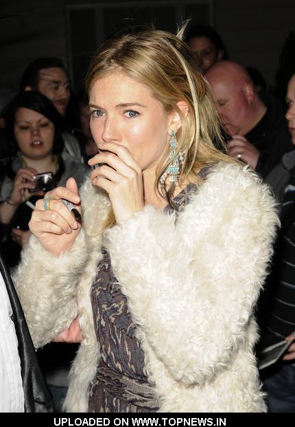 sienna miller 2011. Sienna Miller at Terence Rattigan's "Flare Path" Show - Departures