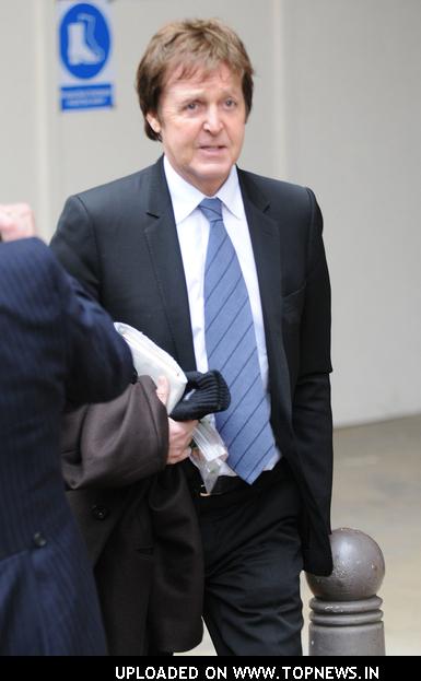 Sir Paul McCartney and Heather Mills Divorce Hearing - March 17, 2008 - Departures