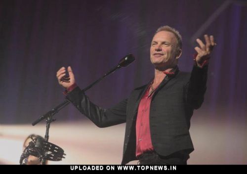 Sting performs live with the Royal Philharmonic Orchestra at the Symphonica in Rosso Sting performs live with the Royal Philharmonic Orchestra at the Symphonica in Rosso