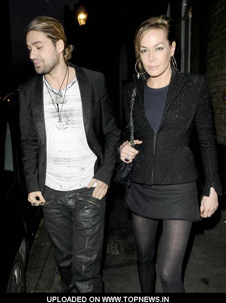 Tara Palmer Tomkinson and David Garrett at Jennifer Hudson I Remember Me