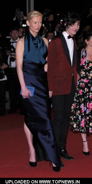 ezra miller. Tilda Swinton and Ezra Miller