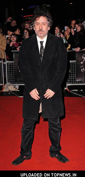 Tim Burton at "Sweeney Todd" London Premiere - Arrivals
