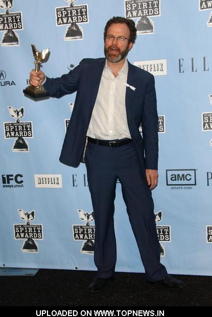 Tom McCarthy at  2009 Film Independent Spirit Awards - Press Room