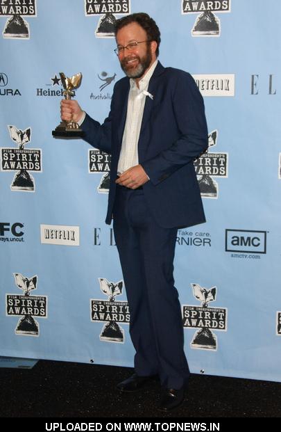 Tom McCarthy at 2009 Film Independent Spirit Awards - Press Room