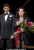 Tony Yazbeck and Kara DioGuardi at "Chicago" The Musical on Broadway 