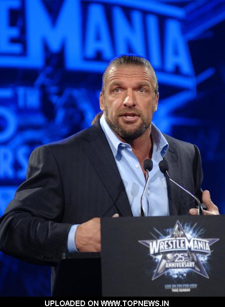 wrestlemania 25 wallpaper. Triple H at WrestleMania 25th