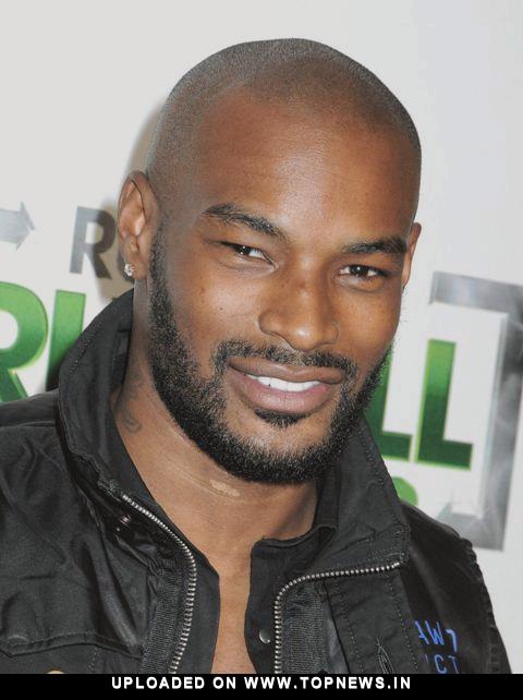 tyson beckford 1 Tyson Beckford Shows Off His Guns amp; Tats Tyson Beckford attend the series premiere party for quot;Running Russell Simmons