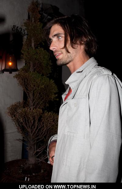 Tyson Ritter at Celebrities Departing Villa in Hollywood on July 10 2009