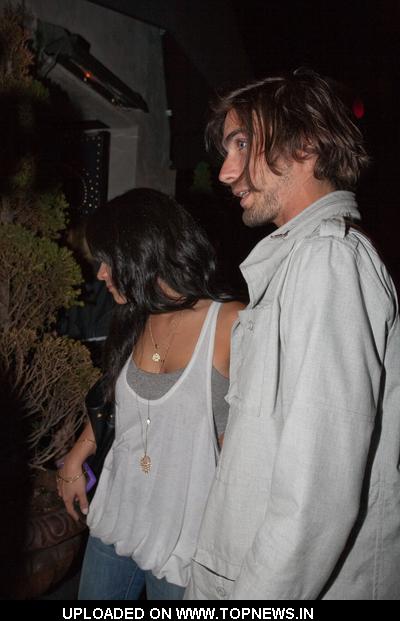 Tyson Ritter at Celebrities Departing Villa in Hollywood on July 10 2009