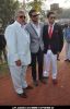 Vijay Mallya, Abhay Deol and Siddharth Mallya at Mcdowell Signature Derby day 1 in RWITC