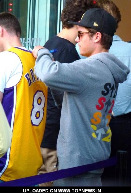 Zac Efron at 2011 NBA pictures of zac efron in 2011. Zac Efron at 2011 NBA