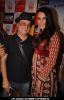 Neha Dhupia with Vinay Pathak at designer Riya Ganji's store to promote their upcoming Hindi film "Pappu Can't Dance Saala"
