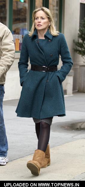 Sharon Stone at "Law & Order: Special Victims Unit" Filming Sharon Stone at "Law & Order: Special Victims Unit" Filming