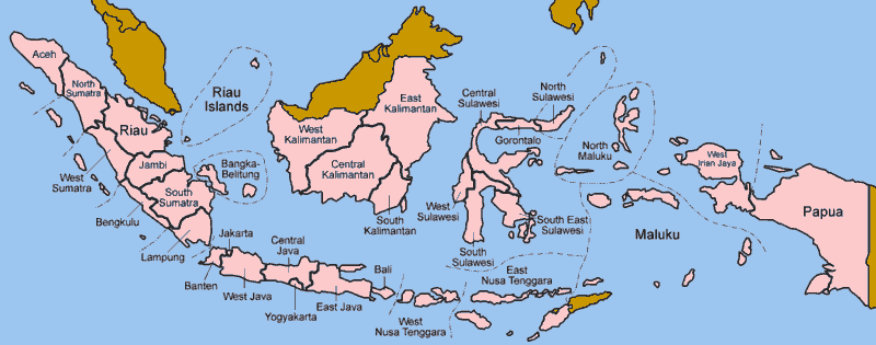 World Map Bali