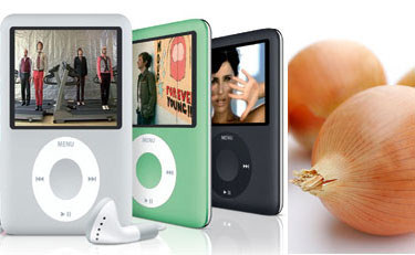 Now, onions to power your iPods!