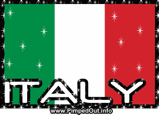 Italian Flags Animated Gif Clipart