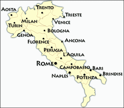 Italy Map