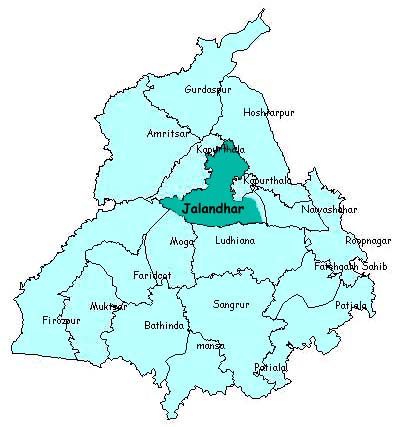 jalandhar map