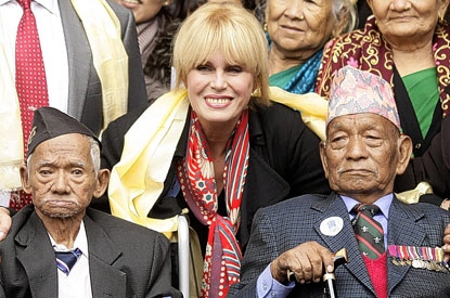 Joanna Lumley