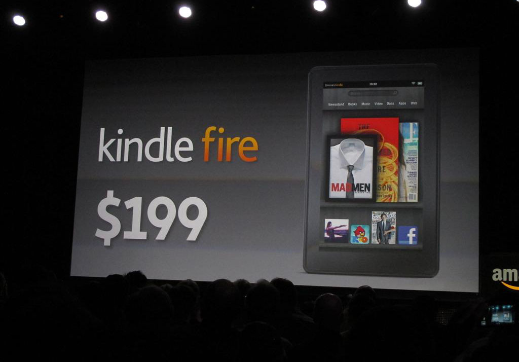  Amazon unveils ‘Kindle Fire’ to take battle to iPad