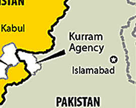 Kurram Agency Map