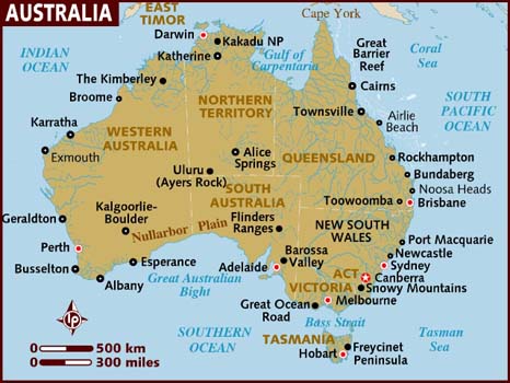 Australia Map