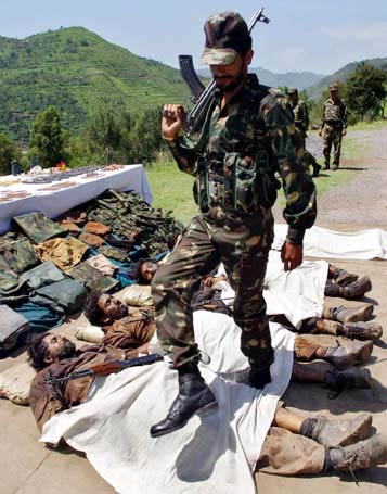 Four militants killed in encounter in Jammu and Kashmir