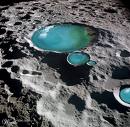 Water found on the moon 