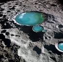 Water found on the moon 