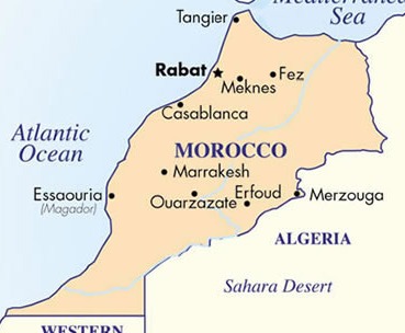 Morocco Map