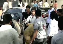 MNS workers on rampage in Nasik