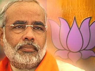 Gujarat Chief Minister and Bharatiya Janata Party (BJP) leader Narendra Modi 